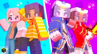 Thumbnail of the Minecraft Bedrock Marketplace product Royals vs Teens created by CrackedCubes.