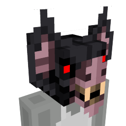 Thumbnail of the Minecraft Bedrock Marketplace product Scary Bat Head created by CrackedCubes.