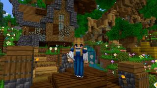 Screenshot of the Minecraft Bedrock Marketplace product Mode lent activé created by CrackedCubes.