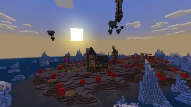 Screenshot of the Minecraft Bedrock Marketplace product Structure Expansion Add-On (1.0) created by CrackedCubes.