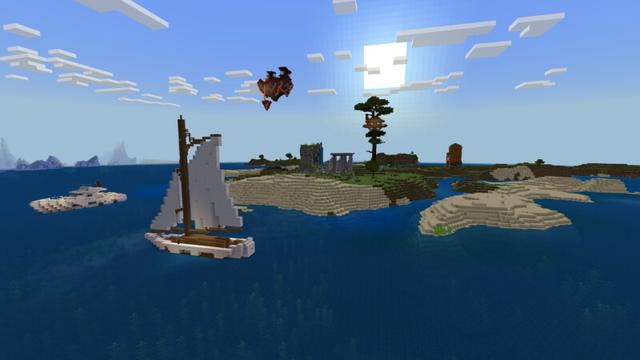 Screenshot of the Minecraft Bedrock Marketplace product Structure Expansion Add-On (1.0) created by CrackedCubes.