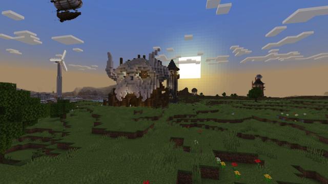 Screenshot of the Minecraft Bedrock Marketplace product Structure Expansion Add-On (1.0) created by CrackedCubes.