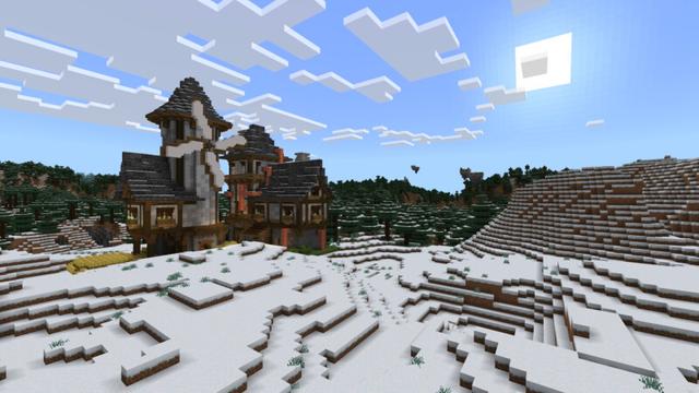 Screenshot of the Minecraft Bedrock Marketplace product Structure Expansion Add-On (1.0) created by CrackedCubes.