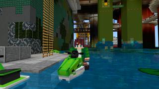 Screenshot of the Minecraft Bedrock Marketplace product Survival Platforms created by CrackedCubes.