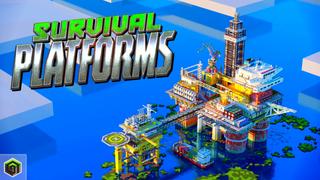 Thumbnail of the Minecraft Bedrock Marketplace product Survival Platforms created by CrackedCubes.
