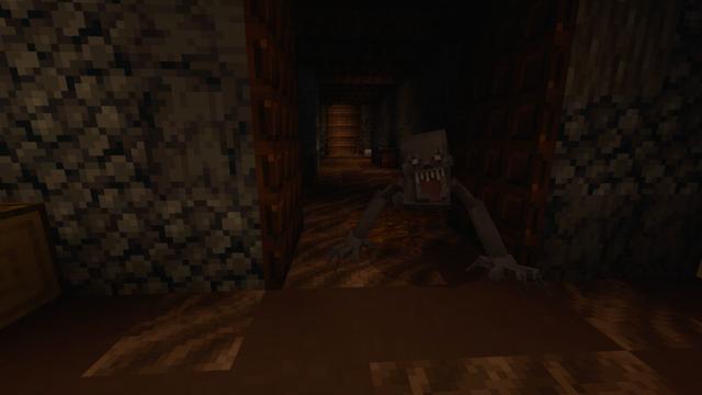 Screenshot of the Minecraft Bedrock Marketplace product The Abandoned Mansion created by CrackedCubes.