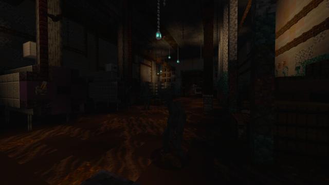 Screenshot of the Minecraft Bedrock Marketplace product The Abandoned Mansion created by CrackedCubes.