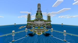 Screenshot of the Minecraft Bedrock Marketplace product The Beacon created by CrackedCubes.