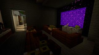 Screenshot of the Minecraft Bedrock Marketplace product The Lonely Mansion created by CrackedCubes.