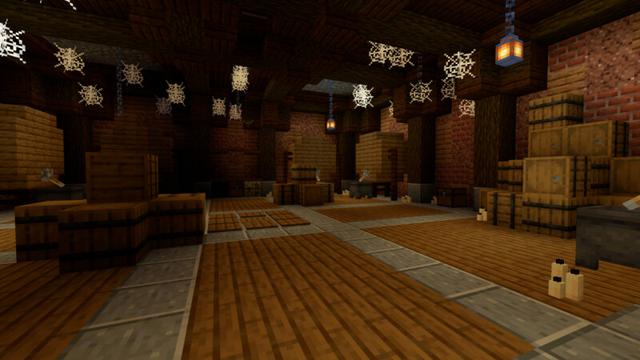Screenshot of the Minecraft Bedrock Marketplace product The Lonely Mansion created by CrackedCubes.