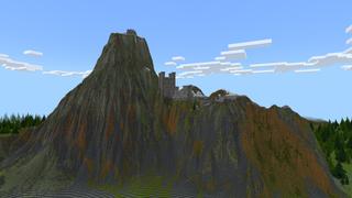 Screenshot of the Minecraft Bedrock Marketplace product The Mountain created by CrackedCubes.