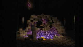 Screenshot of the Minecraft Bedrock Marketplace product The Mountain created by CrackedCubes.