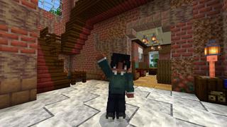 Screenshot of the Minecraft Bedrock Marketplace product The Neighbourhood created by CrackedCubes.