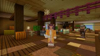 Screenshot of the Minecraft Bedrock Marketplace product Tropical Castle created by CrackedCubes.