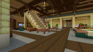 Screenshot of the Minecraft Bedrock Marketplace product Tropical Castle created by CrackedCubes.