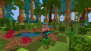 Screenshot of the Minecraft Bedrock Marketplace product Tropical World created by CrackedCubes.