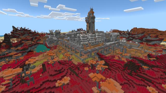Screenshot of the Minecraft Bedrock Marketplace product United Earth Planetary Station created by CrackedCubes.