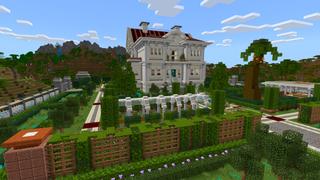 Screenshot of the Minecraft Bedrock Marketplace product Victorian Mansion created by CrackedCubes.