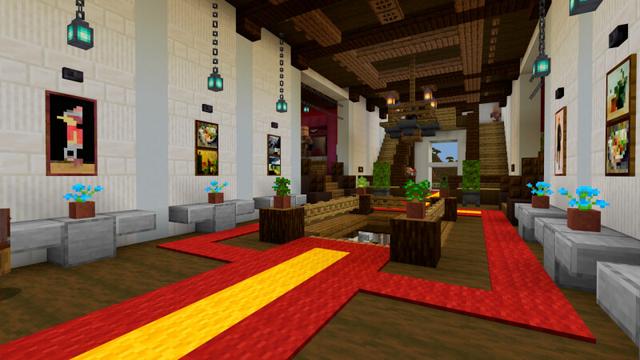 Screenshot of the Minecraft Bedrock Marketplace product Victorian Mansion created by CrackedCubes.