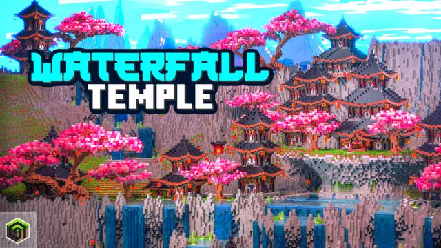 Thumbnail of the Minecraft Bedrock Marketplace product Waterfall Temple created by CrackedCubes.