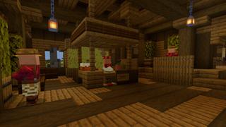 Screenshot of the Minecraft Bedrock Marketplace product Wild West Town created by CrackedCubes.