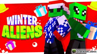 Thumbnail of the Minecraft Bedrock Marketplace product Winter Aliens created by CrackedCubes.