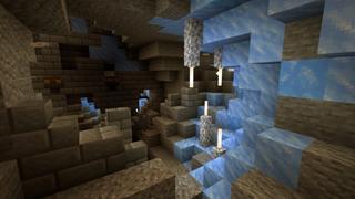 Screenshot of the Minecraft Bedrock Marketplace product Winter Igloos created by CrackedCubes.