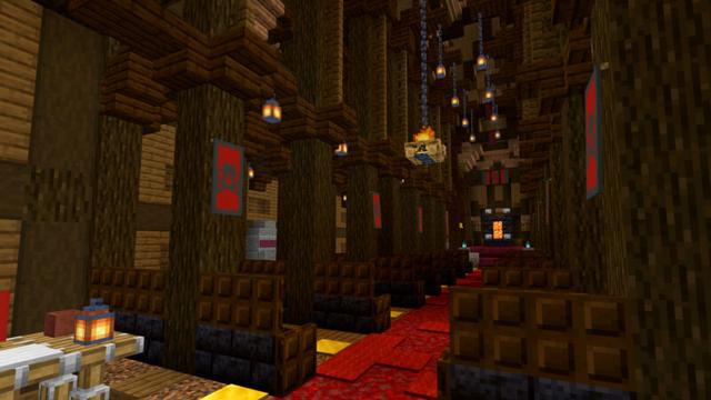 Screenshot of the Minecraft Bedrock Marketplace product Winter Under the Dome created by CrackedCubes.