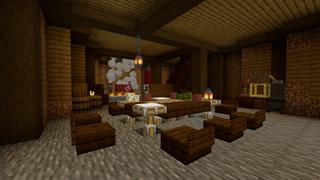 Screenshot of the Minecraft Bedrock Marketplace product Winter Under the Dome created by CrackedCubes.