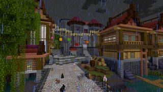 Screenshot of the Minecraft Bedrock Marketplace product Zombie Bunnies created by CrackedCubes.