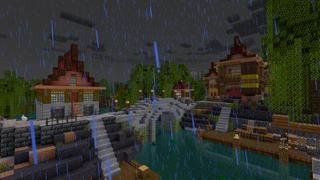 Screenshot of the Minecraft Bedrock Marketplace product Zombie Bunnies created by CrackedCubes.