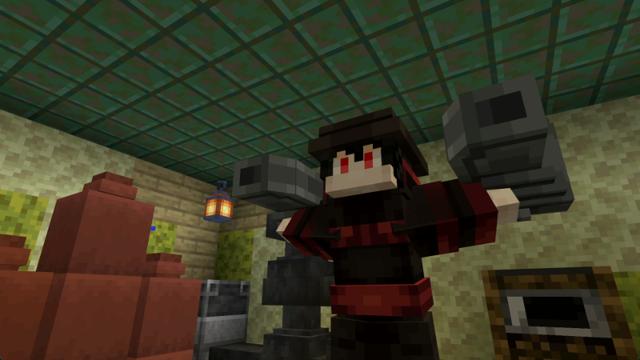 Screenshot of the Minecraft Bedrock Marketplace product Anime Fire Havoc created by Creator Games.