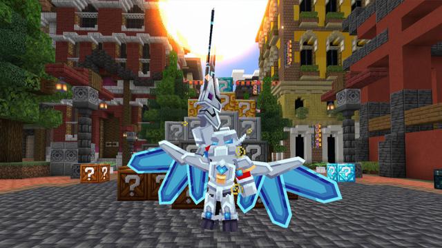 Screenshot of the Minecraft Bedrock Marketplace product Anime Lucky Block created by Creator Games.