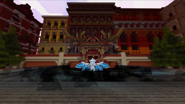 Screenshot of the Minecraft Bedrock Marketplace product Anime Lucky Block created by Creator Games.