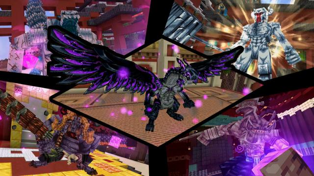 Screenshot of the Minecraft Bedrock Marketplace product Anime Lucky Block created by Creator Games.