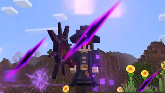Screenshot of the Minecraft Bedrock Marketplace product Anime Magic Wands created by Creator Games.