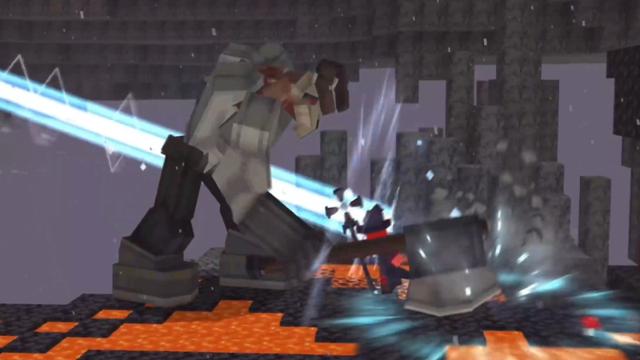 Screenshot of the Minecraft Bedrock Marketplace product Anime Magic Wands created by Creator Games.
