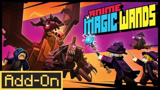 Thumbnail of the Minecraft Bedrock Marketplace product Anime Magic Wands created by Creator Games.