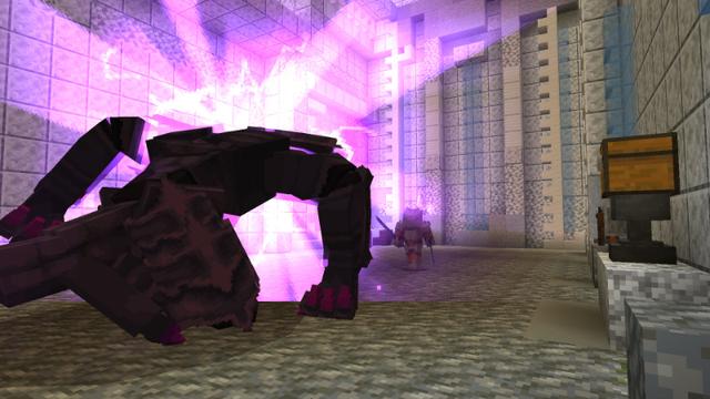 Screenshot of the Minecraft Bedrock Marketplace product Anime Monster created by Creator Games.