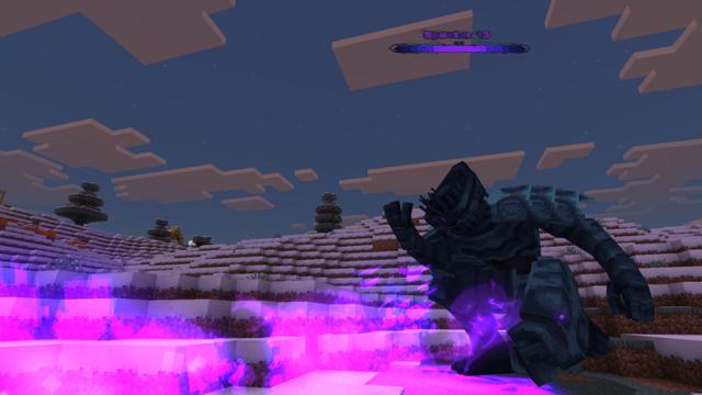 Screenshot of the Minecraft Bedrock Marketplace product Anime Monster created by Creator Games.