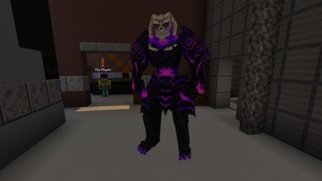 Screenshot of the Minecraft Bedrock Marketplace product Anime Monster created by Creator Games.