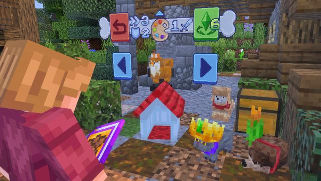 Screenshot of the Minecraft Bedrock Marketplace product Afreshed Pets Add-On created by CreatorLabs.