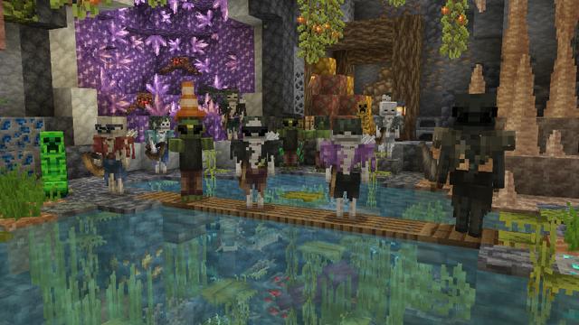 Screenshot of the Minecraft Bedrock Marketplace product Afreshed Textures & Animations created by CreatorLabs.