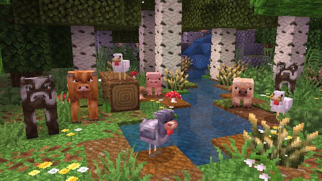 Screenshot of the Minecraft Bedrock Marketplace product CreatorPack created by CreatorLabs.
