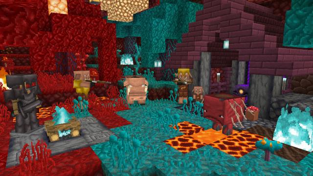 Screenshot of the Minecraft Bedrock Marketplace product CreatorPack created by CreatorLabs.