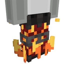 Thumbnail of the Minecraft Bedrock Marketplace product Lava Core Pants created by CreatorLabs.