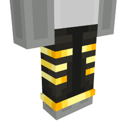 Thumbnail of the Minecraft Bedrock Marketplace product Orange Power Pants created by CreatorLabs.