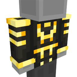 Thumbnail of the Minecraft Bedrock Marketplace product Orange Power Shirt created by CreatorLabs.