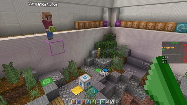 Screenshot of the Minecraft Bedrock Marketplace product Rover Mission created by CreatorLabs.