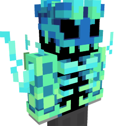 Thumbnail of the Minecraft Bedrock Marketplace product Warped Ghost Fit created by CreatorLabs.